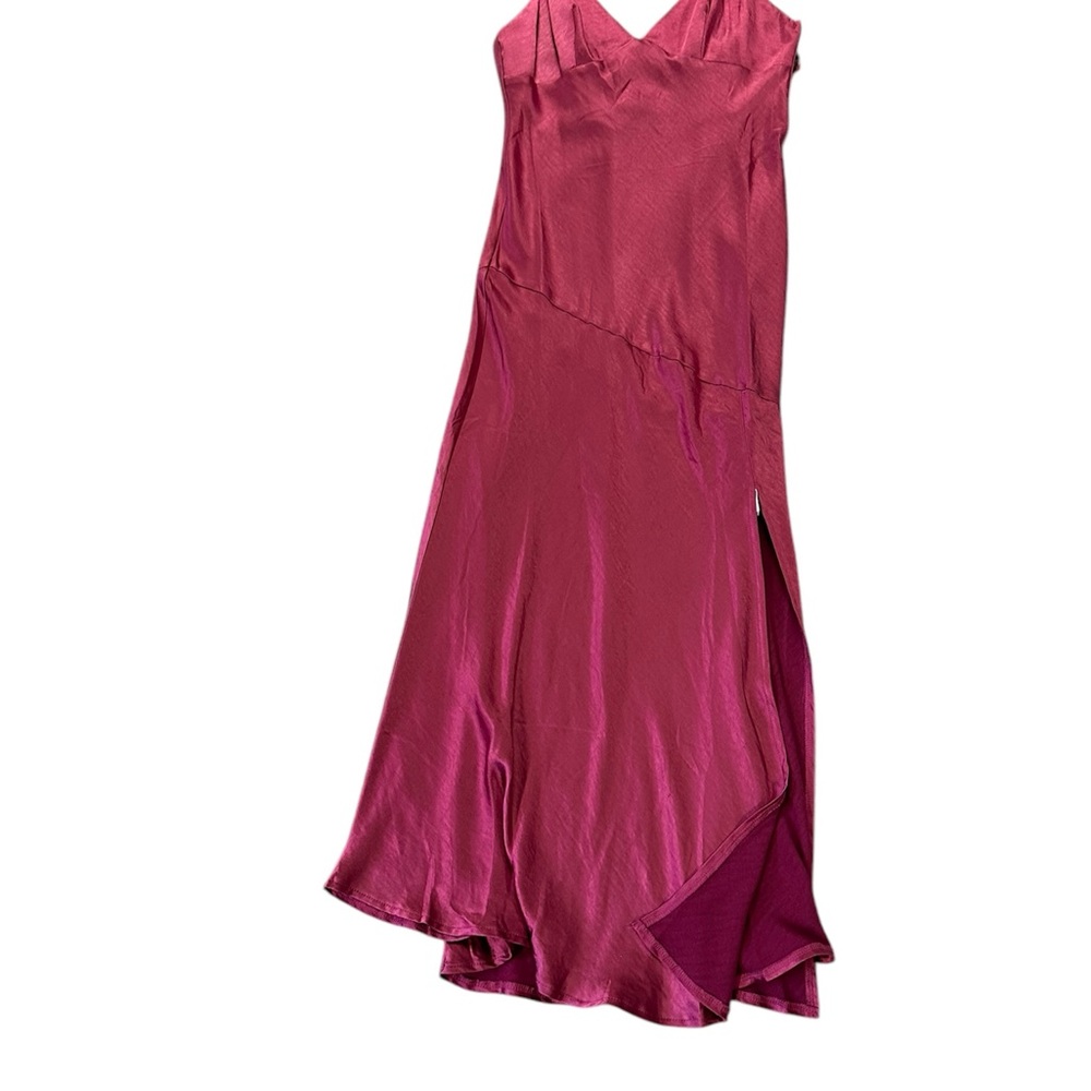 Elegant Pink Sleeveless Dress